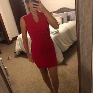 Red dress